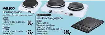 Harald Nyborg Bordkogeplade el. induktionskogeplade tilbud