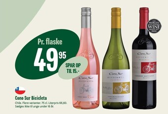 Min Købmand Cono Sur Bicicleta tilbud