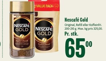 Min Købmand Nescafé Gold tilbud