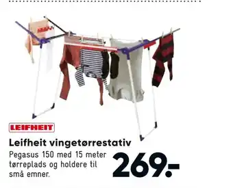 Bilka Leifheit vingetørrestativ tilbud