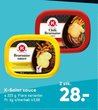 Bilka K-Salat sauce tilbud