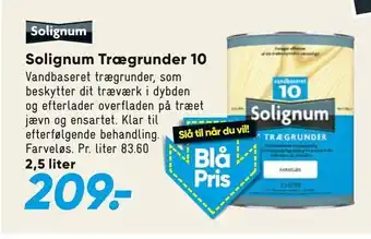 Bilka Solignum Trægrunder 10 tilbud