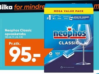 Bilka Neophos Classic opvasketabs tilbud