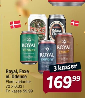 Fakta Tyskland Royal, Faxe el. Odense tilbud
