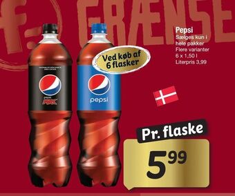 Fakta Tyskland Pepsi tilbud
