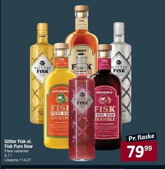 Fakta Tyskland Glitter Fisk el. Fisk Pure Raw tilbud