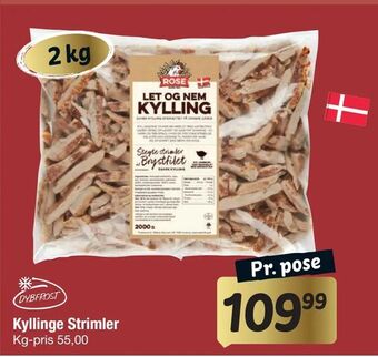Fakta Tyskland Kyllinge Strimler tilbud