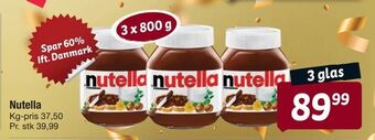Fakta Tyskland Nutella tilbud
