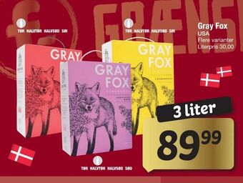 Fakta Tyskland Gray Fox tilbud