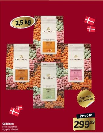 Fakta Tyskland Callebaut tilbud