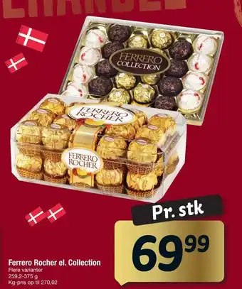 Fakta Tyskland Ferrero Rocher el. Collection tilbud