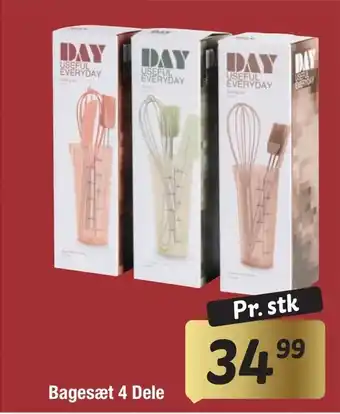 Bagesæt 4 Dele