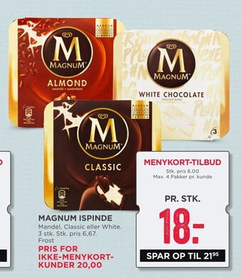 MENY MAGNUM ISPINDE tilbud
