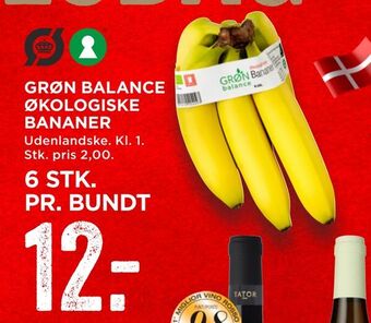 MENY GRØN BALANCE ØKOLOGISKE BANANER tilbud