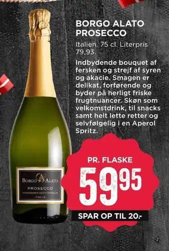 MENY Borgo alato prosecco tilbud