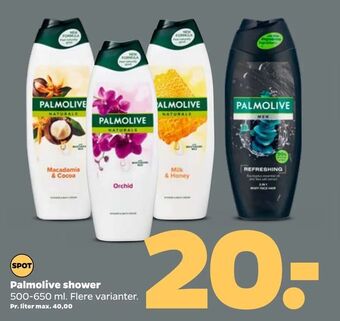 Netto Palmolive Shower 500-650 ml tilbud