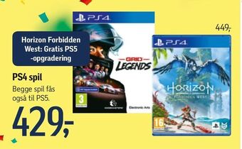 Føtex PS4 spil tilbud