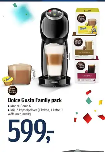 Føtex Dolce Gusto Family pack tilbud
