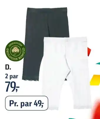Føtex 3/4 leggings tilbud