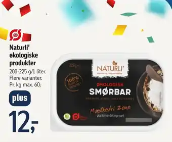 Føtex Naturli' økologiske produkter tilbud