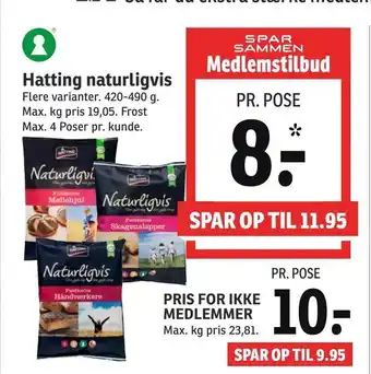 SPAR Hatting naturligvis tilbud