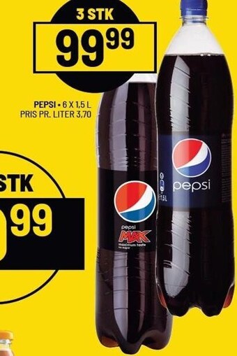 Priss Pepsi tilbud