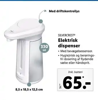 Lidl Elektrisk dispenser tilbud