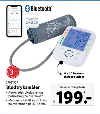 Lidl Blodtryksmåler tilbud