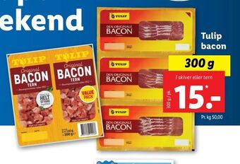 Lidl Tulip bacon tilbud