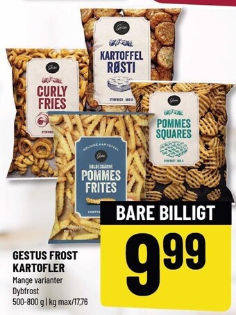 Løvbjerg Gestus frost kartofler tilbud