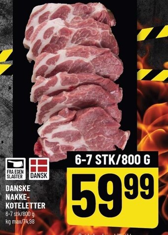 Løvbjerg Danske nakkekoteletter tilbud