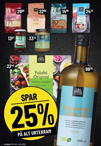 Løvbjerg Spar 25 % på alt Urtekram tilbud