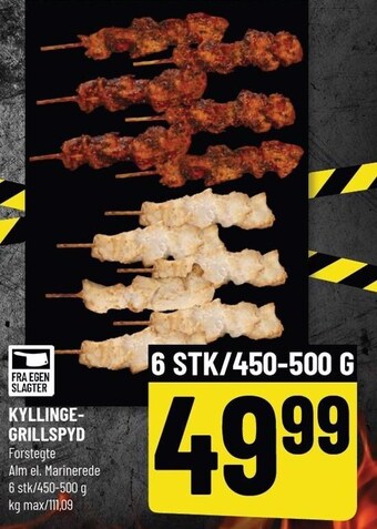 Kyllinge grillspyd