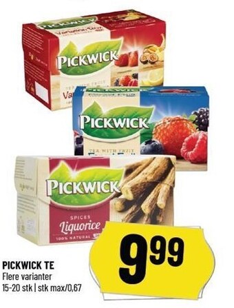 Løvbjerg Pickwick Te tilbud