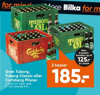 Bilka Grøn øl tilbud