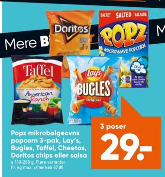 Bilka Taffel chips tilbud