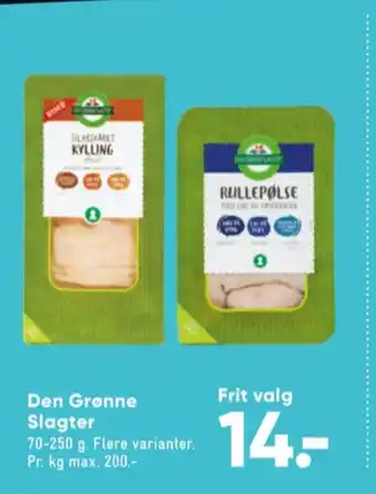 Den grønne slagter rullepølse
