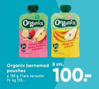 Bilka Organix babymad tilbud