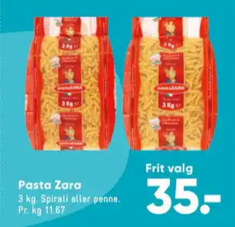 Bilka Pasta zara tilbud