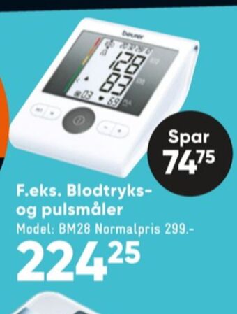 Bilka Beurer blodtryksmåler tilbud