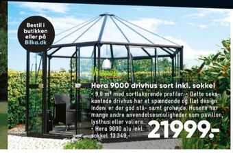 Bilka Vitavia drivhus tilbud