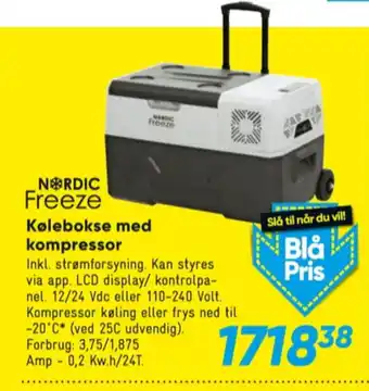 Bilka Nordic freeze køleboks tilbud