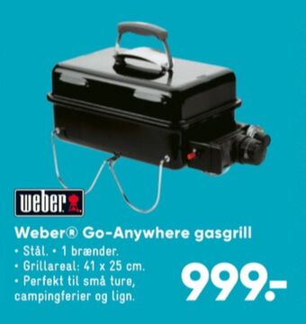Bilka Weber gasgrill tilbud