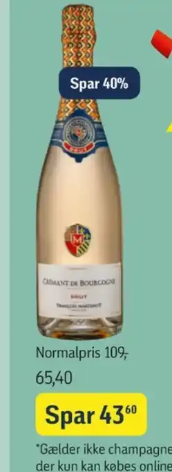 Føtex Føtex fransk mousserende vin tilbud