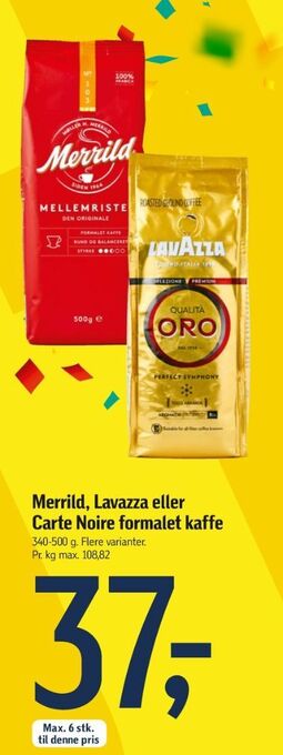 Føtex Mellemristet kaffe formalet tilbud