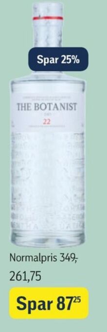 Føtex The botanist gin tilbud