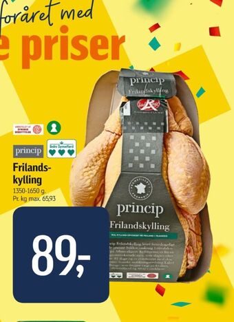 Føtex Princip kylling tilbud