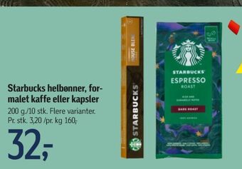 Føtex Starbucks kaffekapsler tilbud
