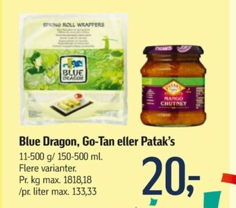 Føtex Blue dragon rispapir tilbud