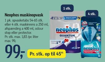 Føtex Neophos maskinopvask-tabs tilbud